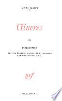 Oeuvres