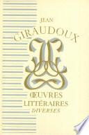 Oeuvres litteraires diverses