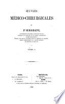 Oeuvres médico-chirurgicales du Dr. Burggraeve