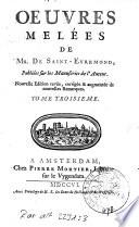 Oeuvres melées
