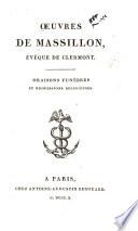 Oeuvres: Oraisons funèbres et professions religieuses