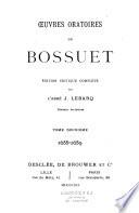 Oeuvres oratoires de Bossuet