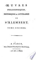 Oeuvres philosophiques, historiques et littéraires