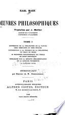 Oeuvres Philosophiques