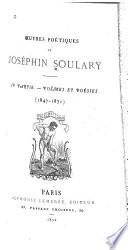 Oeuvres poétiques. (1847-1871): ptie. Poëmes et poésies