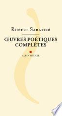 Oeuvres poétiques complètes