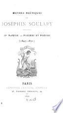 Oeuvres poétiques de Joséphin Soulary ...