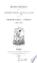 Oeuvres poétiques de Joséphin Soulary: Sonnets humouristiques (1847-1871)