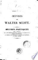 Oeuvres poétiques de Walter Scott