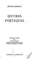 Oeuvres poétiques