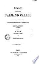 Oeuvres politiques et littéraires d'Armand Carrel