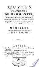 Oeuvres posthumes