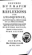 Oeuvres, qui contiennent les comparaisons des grands hommes de l'antiquité, qui ont le plus excellé dans les belles lettres