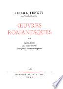 Oeuvres romanesques