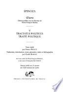 Oeuvres: Tractatus politicus