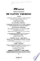 Oeuvres tres-completes “de Sainte Therese”