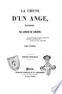 Oevres Completes de Alphonse de Lamartine La Chute d'un Ange