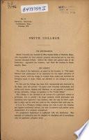Official Circular of Smith College