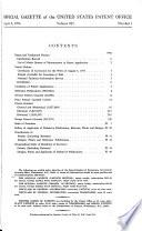 Official Gazette of the United States Patent Office