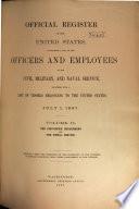Official Register of the United States