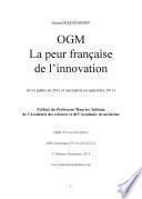 OGM La peur française de l'innovation