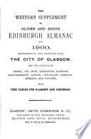 Oliver & Boyd's new Edinburgh almanac and national repository. [With] Western suppl
