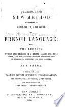 Ollendorff's New Method of Learning to Read, Write, and Speak the French Language