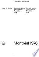Olympic Sports, Official Album, Montréal 1976