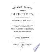 Ontario County Directory
