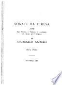 Op. 1-4. Trio-sonatas, violins & continuo