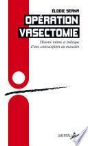 Opération vasectomie