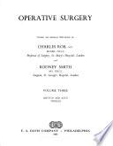 Operative Surgery Under the General Editor-ship of Charles Rob and Rodney Smith: Rectum and anus. Thorax