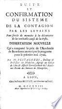 Opuscules sur la maladie contagieuse de Marseille, de l'année 1720. Augmentez de la dissertation qui a reporté le prix de l'Academie de Bourdeaux, & c. Tome premier [-second].[Pestalozzi]