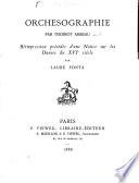 Orchesographie