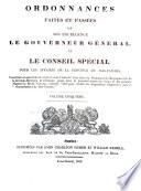 Ordinances Made and Passed