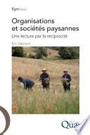 Organisation et sociétés paysannes
