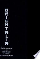 Orientalia