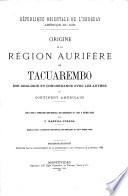 Origine de la région aurifère de Tacuarembó