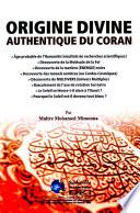 Origine divine authentiquede Coran