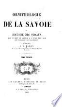 Ornithologie de la Savoie, ou, Histoire des oiseaux
