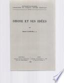 Orose et ses idées