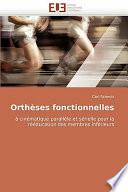 Ortheses Fonctionnelles