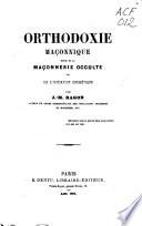 Orthodoxie maçonnique
