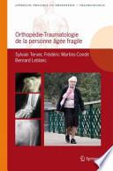 Orthopédie-traumatologie de la personne âgée fragile
