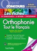 Orthophonie : tout le français Fiches