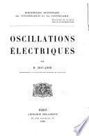 Oscillations électriques