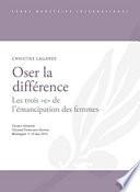 Oser la différence : promouvoir l’émancipation des femmes