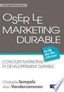 Oser le marketing durable