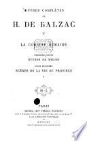 Ouevres complètes de H. de Balzac