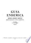 Ousa endemicǎ